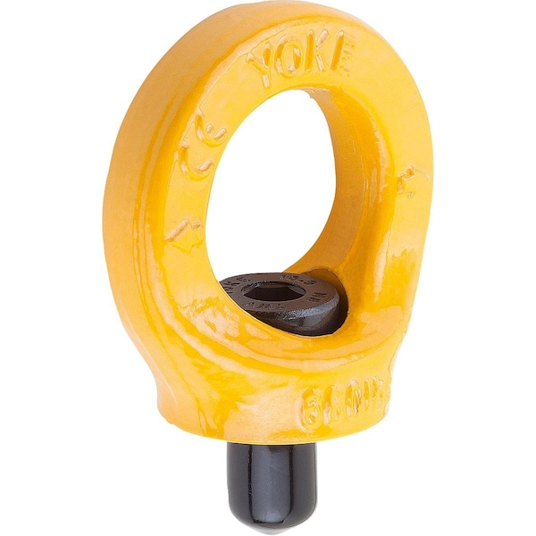 Eye Bolt M24, 36 mm Shank, 48 mm ID, Steel, Plastic Coated